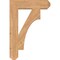 Ekena Millwork Westlake Craftsman Smooth Bracket, Western Red Cedar, 5 1/2"W x 26"D x 38"H BKT06X26X38WTL04SWR - alternate 4